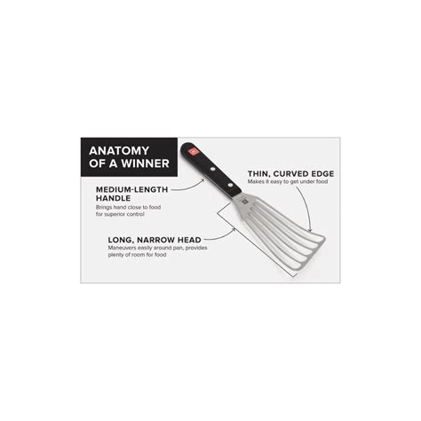 Wusthof Gourmet Slotted Fish Spatula: 6.5.